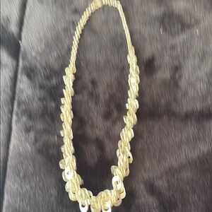 KS Selection Gold Rope Necklace Bold Statement
